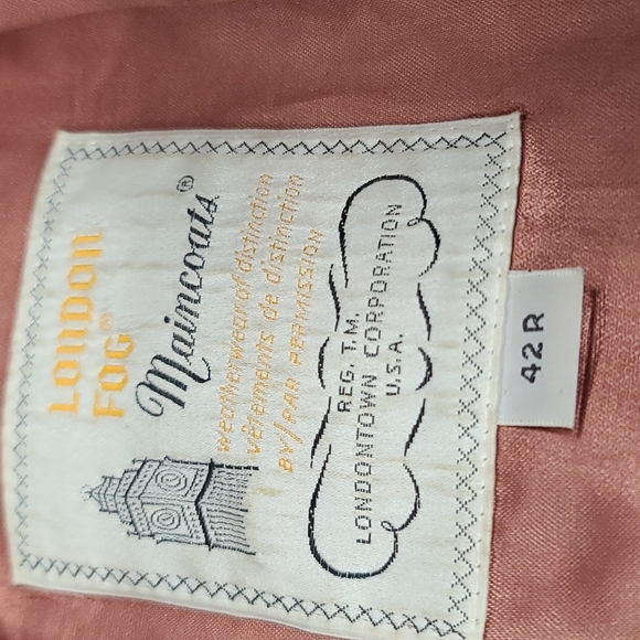 London fog trench coat - Picture 2 of 4